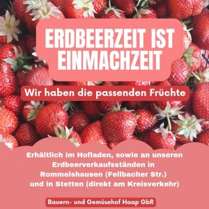 Erdbeerzeit= Marmeladezeit_ Haap